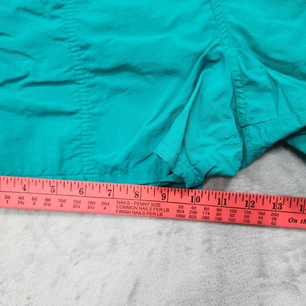 Vintage Speedo Swim Shorts Mens 2X Green Solid Lined Quick Dry Beach Summer 80s